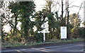 Road sign north of Pevensey