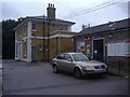 Chiswick station and old station house