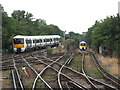 Junction northwest of Lewisham station