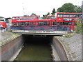 The River Ravensbourne in Lewisham bus station (2)