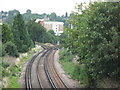 Railway junction north of Ladywell Road, SE13