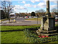 Vicarage Street roundabout and war memorial, Nuneaton