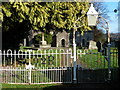 Entrance to grounds of St Andrew