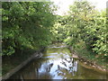 The River Ravensbourne north of its confluence with the Pool River