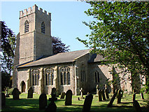 TG0207 : Garvestone St Margaret's church by Adrian S Pye