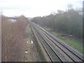 View from Footbridge - Grangefield Road