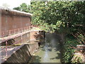 The River Ravensbourne west of Fordmill Road, SE6