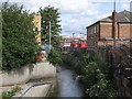 The River Ravensbourne by Franthorne Way, SE6