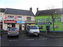 J3436 : McMullan's Butchers / D & R / Thyme / Betting Shop by Kenneth  Allen
