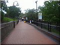 Path to North Acton Tube station