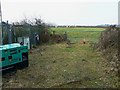 Generator at a cell-phone mast, near Cricklade