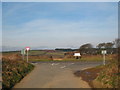 Road junction on the A3058