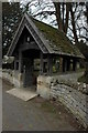 Lych gate at Leckhampton