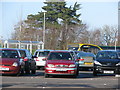ST2524 : Taunton Park-and-Ride by junction 25 of the M5 by Sarah Charlesworth