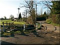 The view from the entrance to Dovehouse Farm