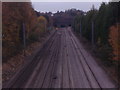 Railway lines from Oakleigh Road North