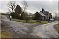 Lane junction near Burnsands