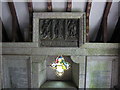 War Memorial panel at the Parish Church of the Holy Trinity Penponds 1