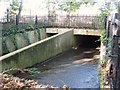 The River Ravensbourne east of Beckenham Hill Road, SE6