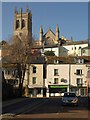 Buildings in central Brixham