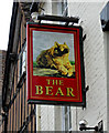 The Bear (2) - sign, 24 North Gate