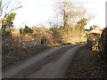 Bridge over the stream at Aston Botterell