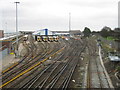 Railway lines towards Ramsgate Station