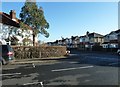 Looking from Begonia Road into Honeysuckle Road