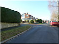 Approaching the junction of The Parkway and Grendon Close