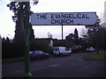 Old fingerpost to Welwyn Evangelical Church