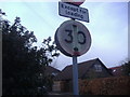 Pre-Worboys 30mph at entrance to New Road