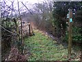 TM2751 : Footpath to Bredfield Road by Geographer