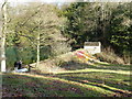 The dam, Colesbourne Park