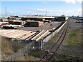 Railway line to Newport Docks