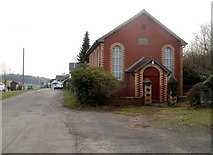 ST4091 : Front view of Penhow Baptist Chapel by Jaggery