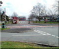 Entrance to two schools, Coychurch Road, Pencoed