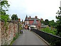 Castle Terrace looking to the High Town Station of the Bridgnorth Cliff Railway