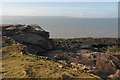 SJ1887 : Cliffs on Hilbre Island by Galatas