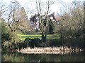 The northernmost pond at Keston; and Forest Lodge