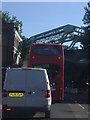 Traffic at lights, Southwark Bridge Road