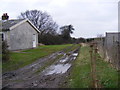 TM3369 : Bridleway to Low Grange Farm by Geographer
