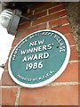 Commemorative plaque on Longparish Village Hall