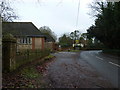 Approaching Longparish Village Hall