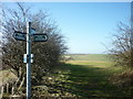TA0807 : A bridleway to Somerby Top by Ian S