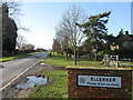 Ellerker village entrance sign