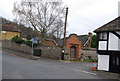 Gateway and wall to East Court, Detling