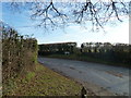 Looking from Church Lane into Greenwood Lane