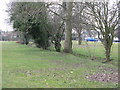 The (course of the) Kyd Brook - Main Branch, Farnborough Recreation Ground