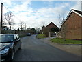 (Not so) Main Road, Owslebury: looking south-west