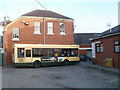 Newport Bus vehicle 98 on route 98, St Woolos Hospital, Newport